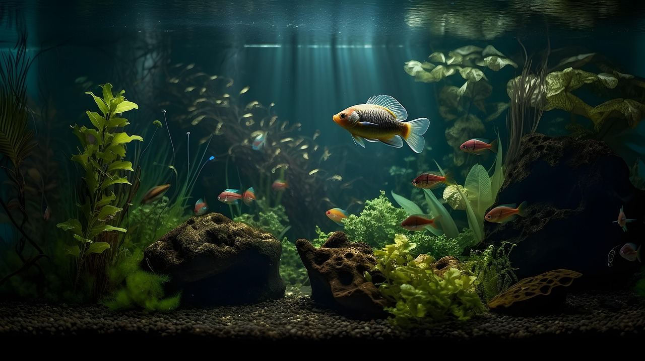 128-Liter-Aquarium – Symbolbild (Bild: geraldrose / Pixabay)